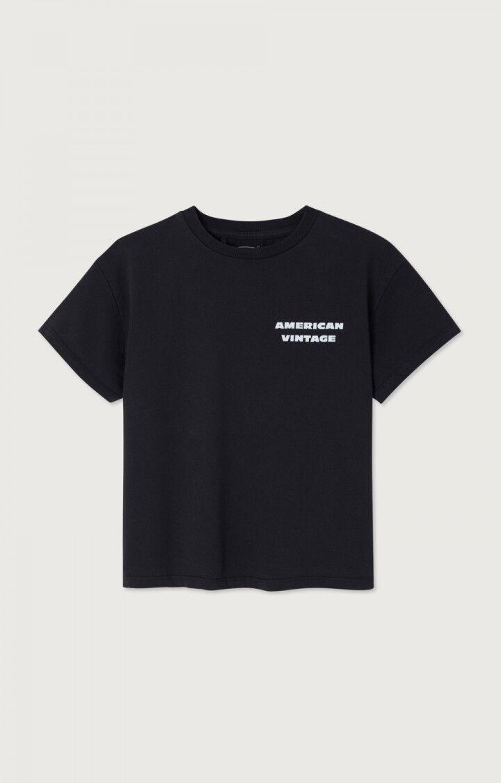 American Vintage Kid’s T-Shirt Fizvalley – Black American Vintage