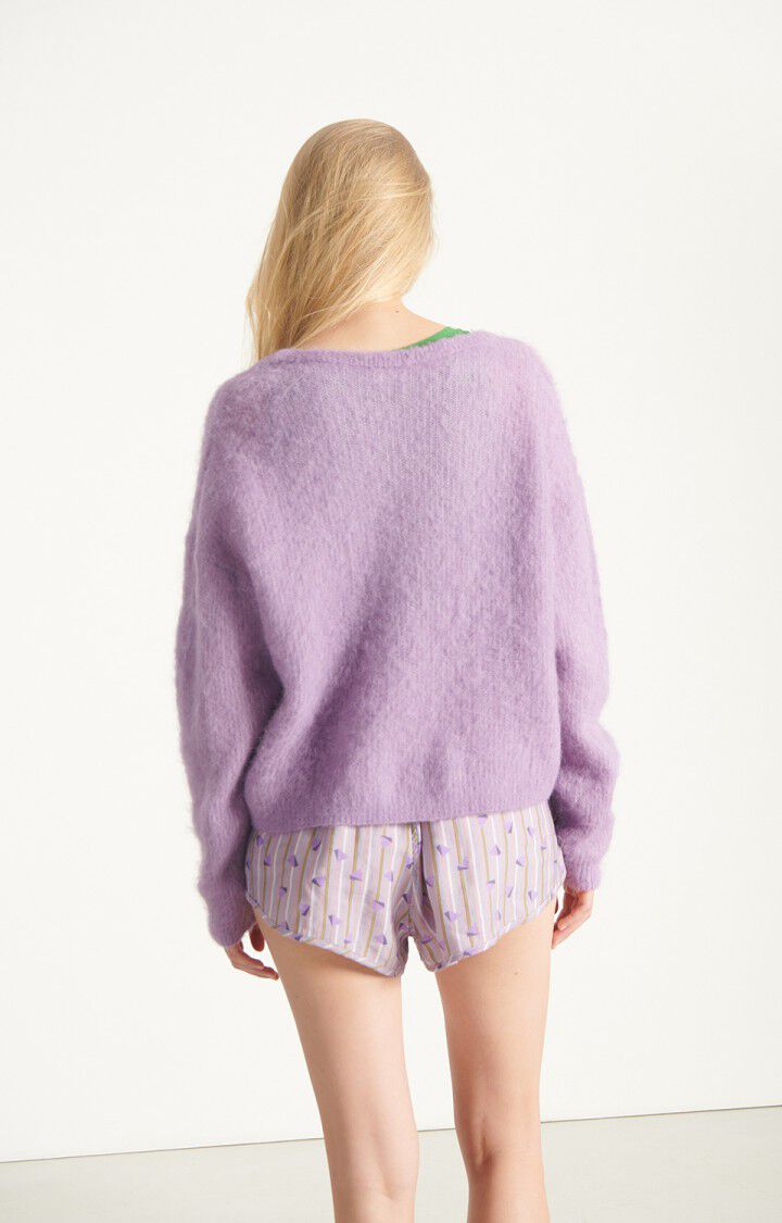 American Vintage Nenybay Women’s Cardigan – Violet American Vintage