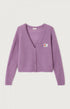 American Vintage Nenybay Women’s Cardigan – Violet American Vintage