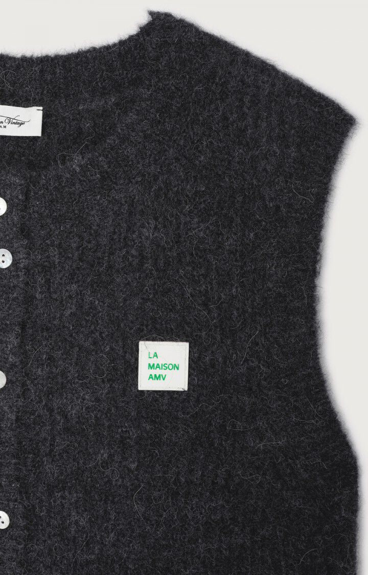 American Vintage Women’s Cardigan East – MELANGE CHARCOAL American Vintage