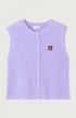 American Vintage Women’s Cardigan East – MELANGE PASTEL LAVENDER American Vintage