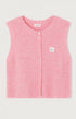 American Vintage Women’s Cardigan East – ORCHID MELANGE American Vintage