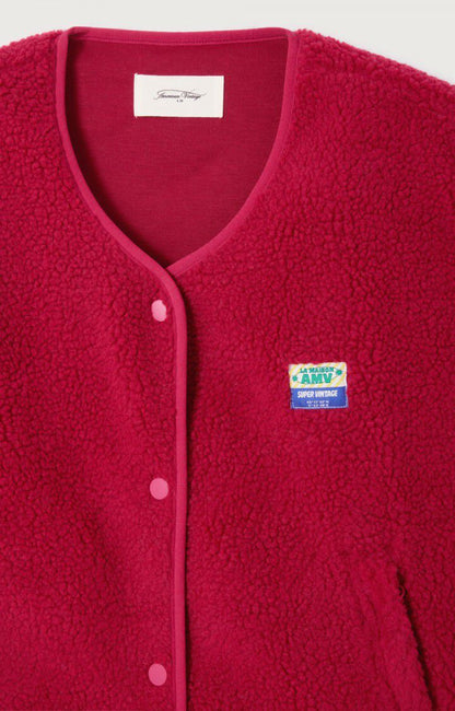 American Vintage Women’s Jacket Hoktown – MAGENTA MELANGE American Vintage