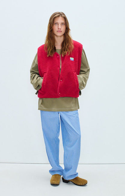 American Vintage Women’s Jacket Hoktown – MAGENTA MELANGE American Vintage