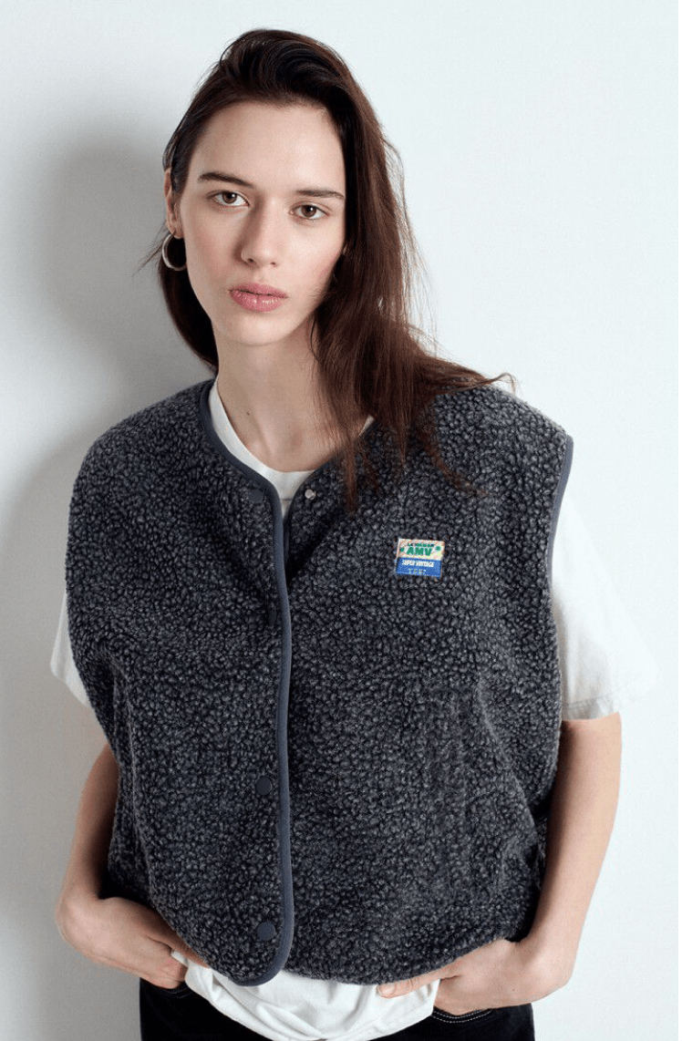 American Vintage Women’s Jacket Hoktown – MELANGE CHARCOAL American Vintage