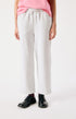 American Vintage Baptown women’s joggers in Heather Grey – front view