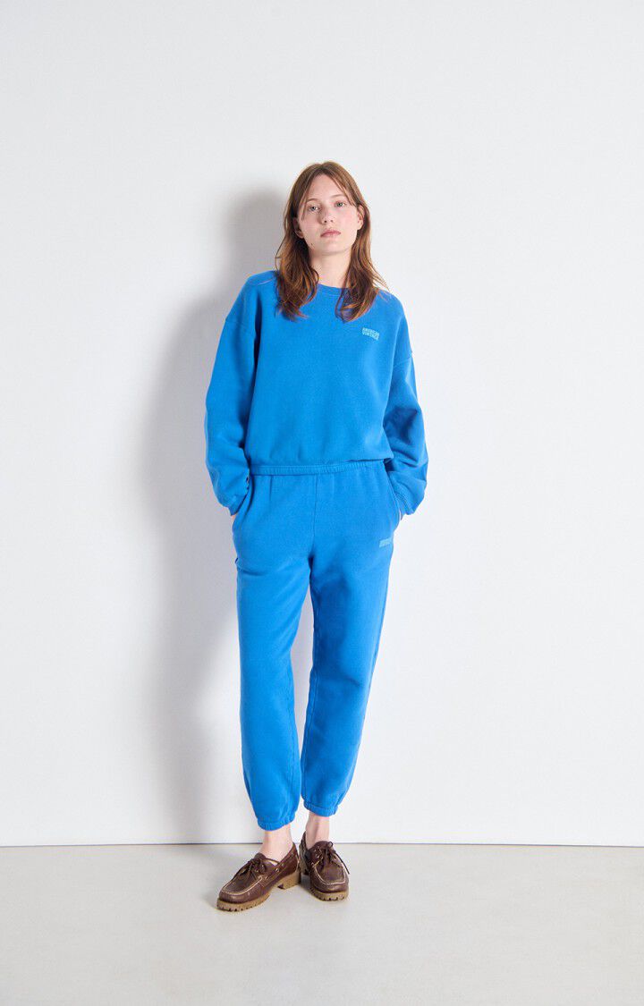 American Vintage Women’s Joggers Izubird – Vintage Dream Blue Fleece Sweatpants American Vintage