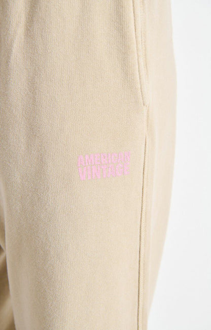American Vintage Women’s Joggers Plizzy – Vintage Dune Fleece Pants American Vintage
