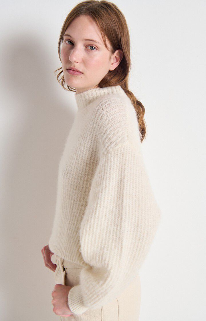 American Vintage Women’s Jumper East – Melange Pearl Mohair Blend Sweater American Vintage
