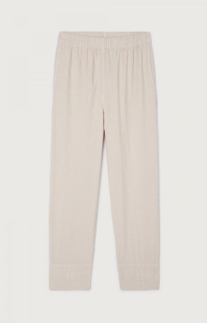 American Vintage Women’s Trousers Padow – | ECRU VINTAGE American Vintage