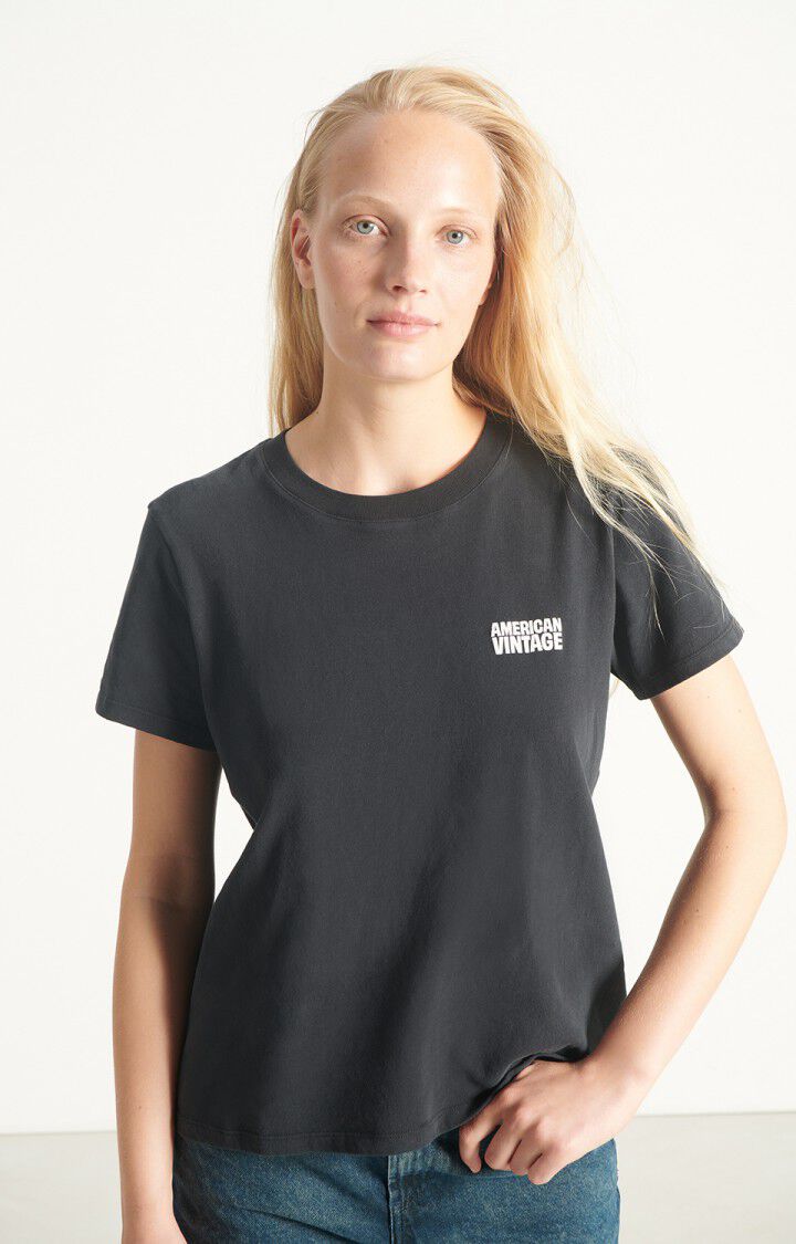 American Vintage Women’s Ykobow T-Shirt – DARKNESS American Vintage