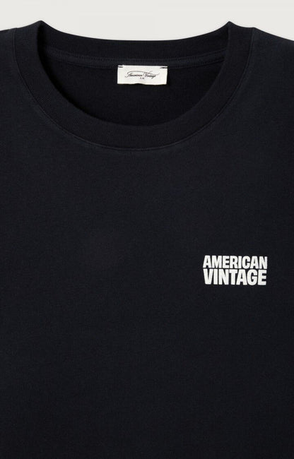American Vintage Women’s Ykobow T-Shirt – DARKNESS American Vintage