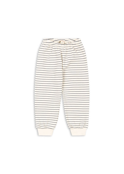 AMIO SWEAT PANTS GOTS - ANTIQUE WHITE / OMBRE BLUE Konges Sløjd - enjoykidsus