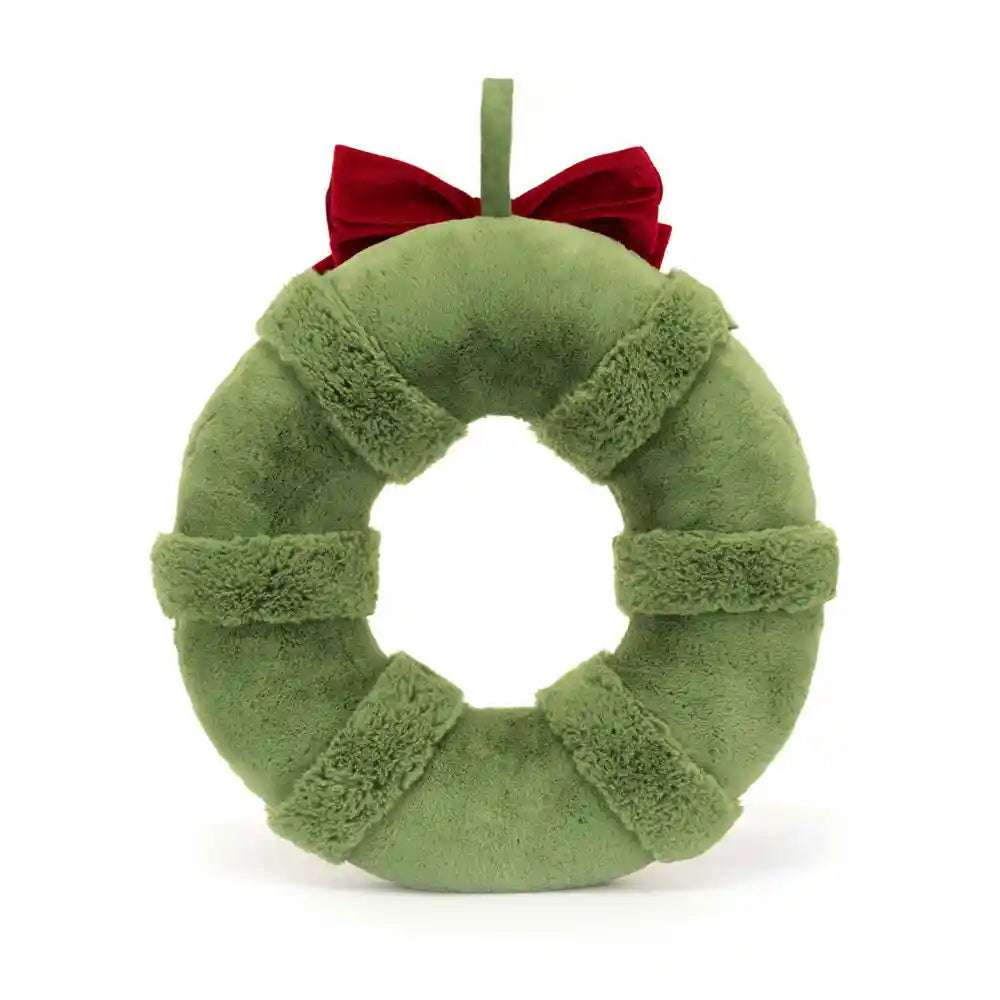 Amuseable Decorated Christmas Wreath JellyCat - enjoykidsus