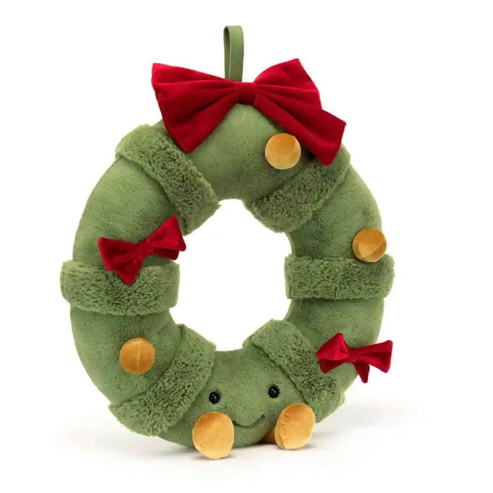 Amuseable Decorated Christmas Wreath JellyCat - enjoykidsus