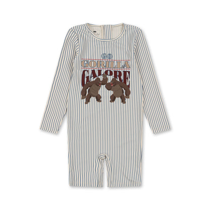 Aster onesie - stripe bluie Konges Sløjd - enjoykidsus