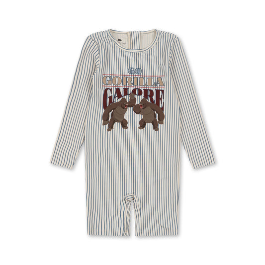 Aster onesie - stripe bluie Konges Sløjd - enjoykidsus