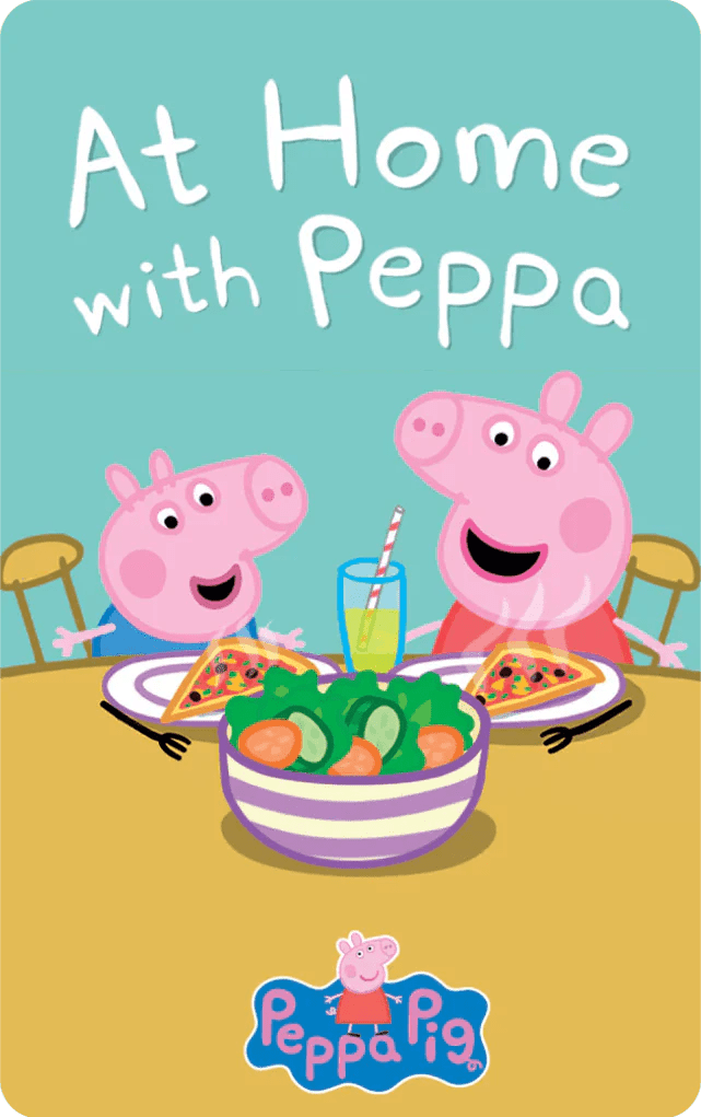 At Home With Peppa - Audiobook Card Yoto - enjoykidsus