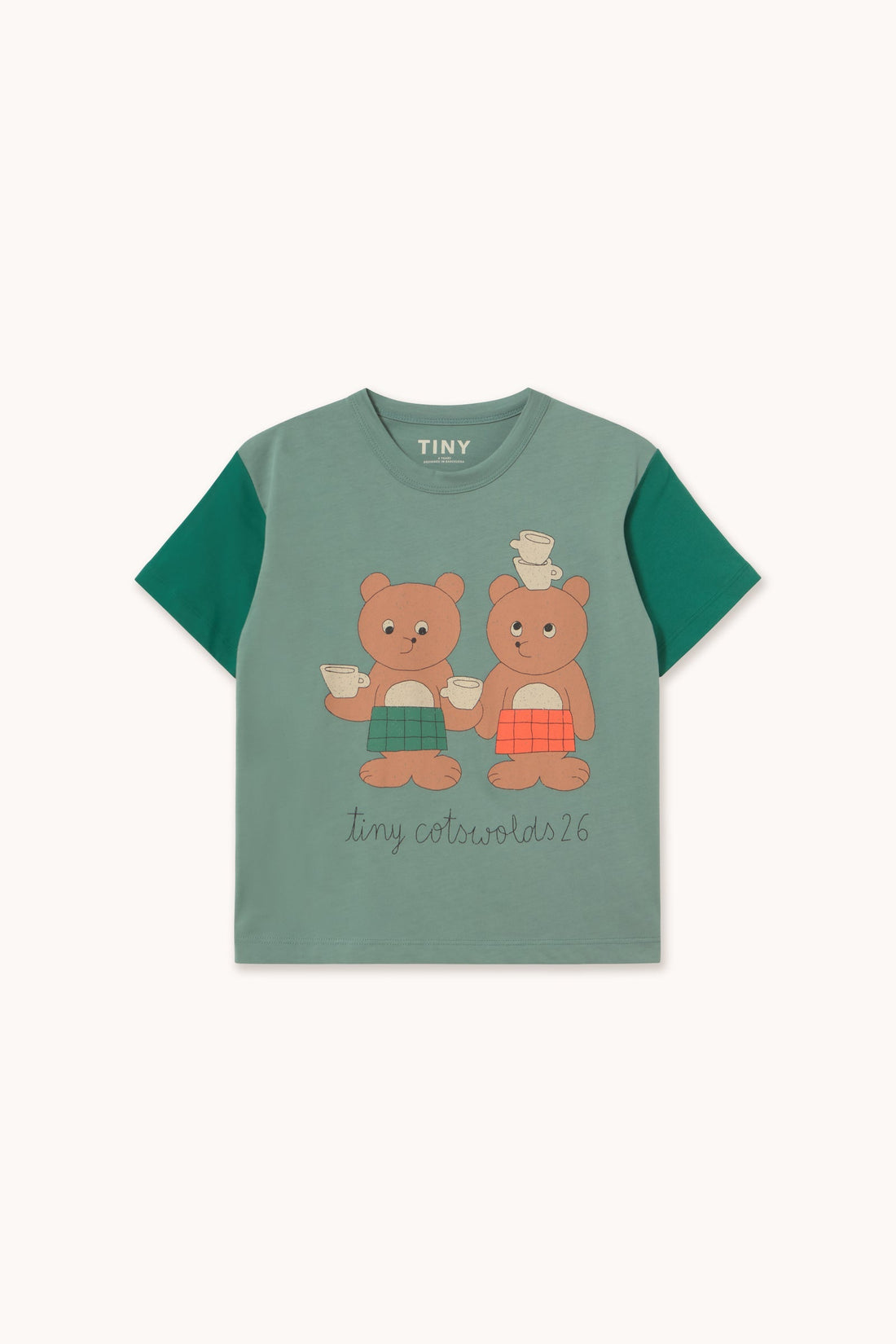 Tinycottons Tiny Tea Room Graphic Tee - front