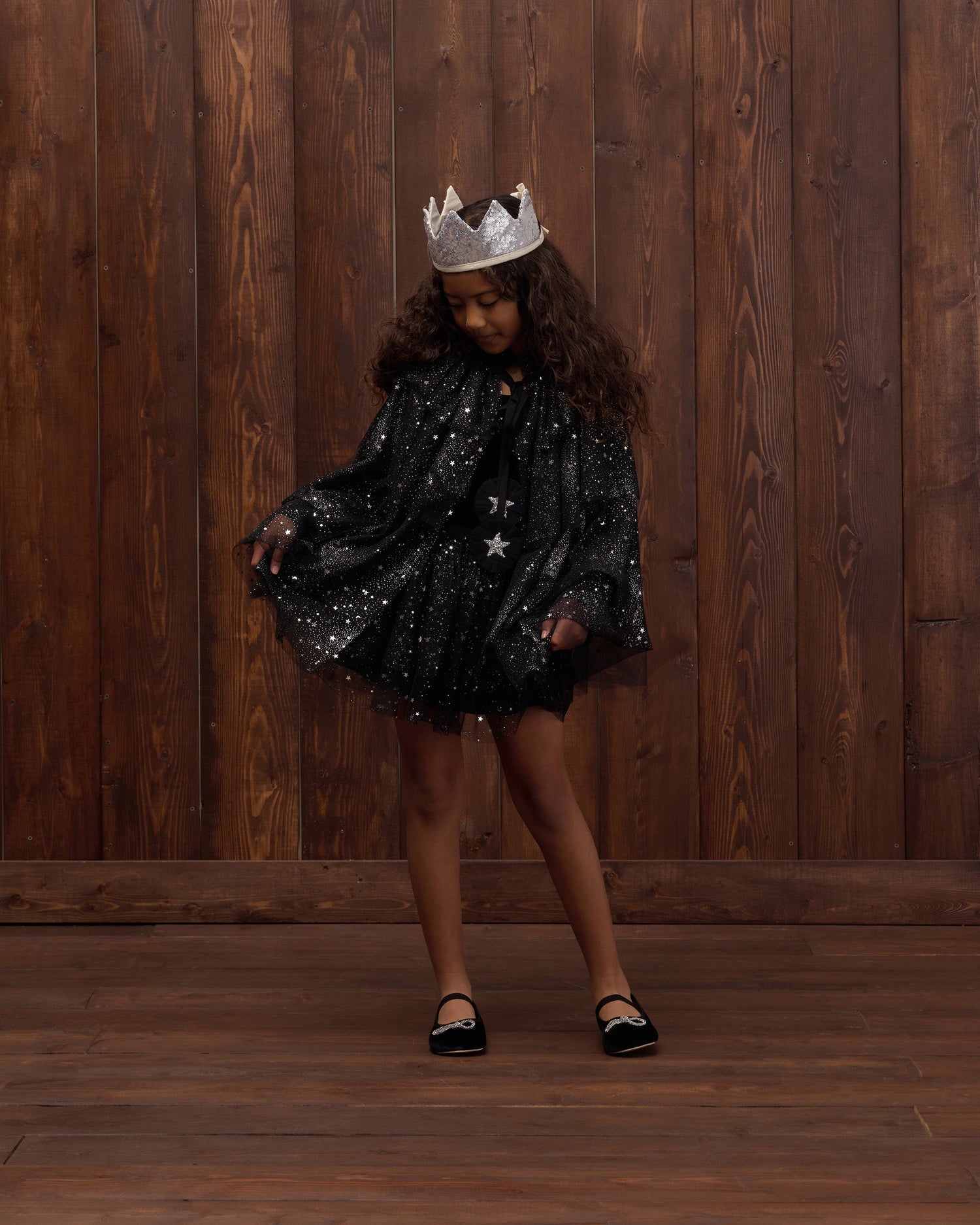 Noralee Tulle Cape - Black - official product image 2