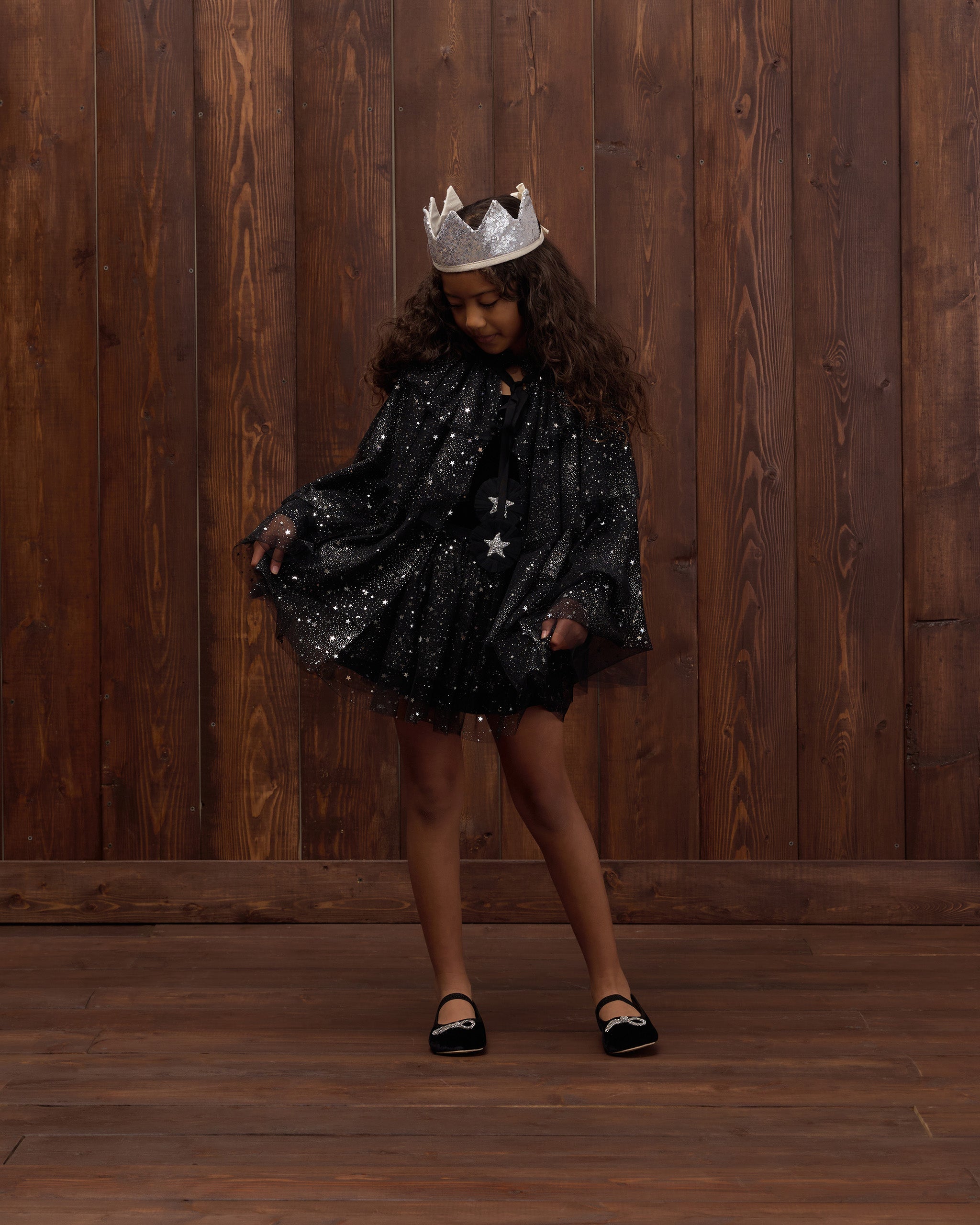 Noralee Tulle Cape - Black - official product image 2