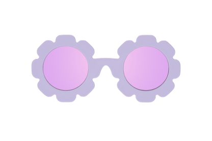 Babiators - Iris Polarized Flower Sunglasses with Mirrored Lens: Ages 6+ Babiators