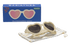 Babiators - Sweet Cream Polarized Heart Sunglasses with Mirrored Lens: Ages 3 - 5 Babiators