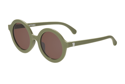 Babiators - Wild Moss Euro Round Kids Sunglasses with Amber Lens Babiators