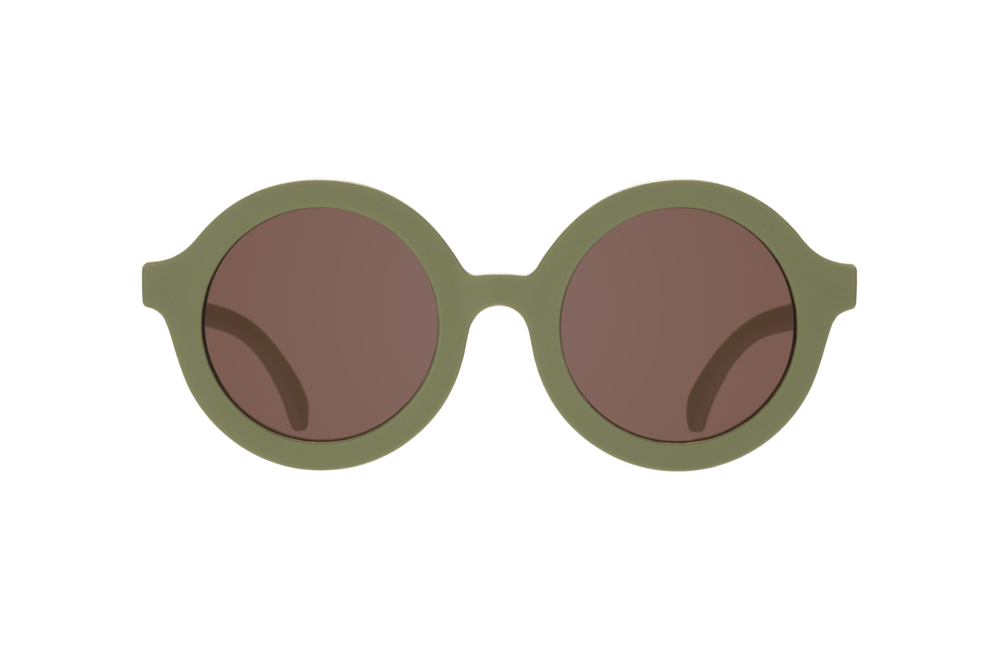 Babiators - Wild Moss Euro Round Kids Sunglasses with Amber Lens Babiators