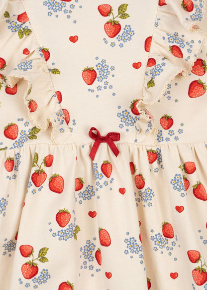 Konges Sløjd BASIC FRILL DRESS GOTS - marmalade Konges Sløjd New Collection