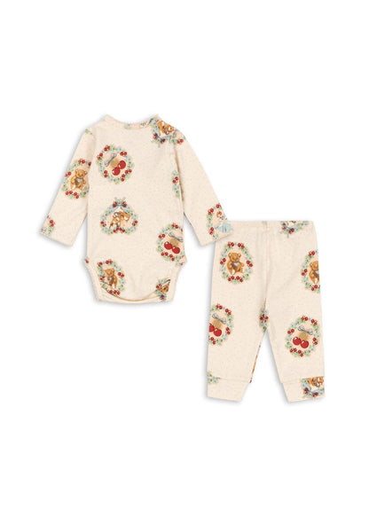 BASIC NEWBORN CHRISTMAS SET - deer diary Konges Sløjd New Collection