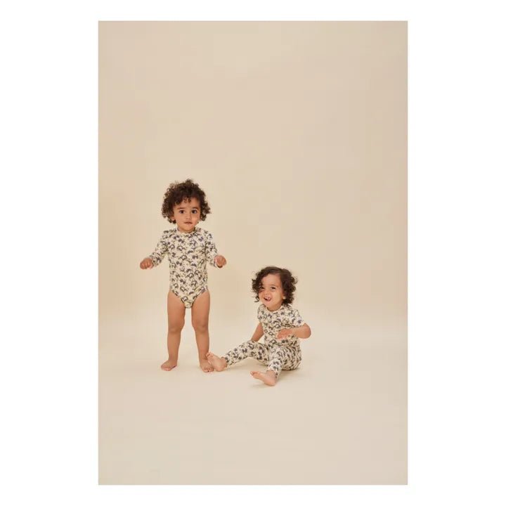 Basic Organic Cotton Short Sleeve Bodysuit | Panda Konges Sløjd - enjoykidsus