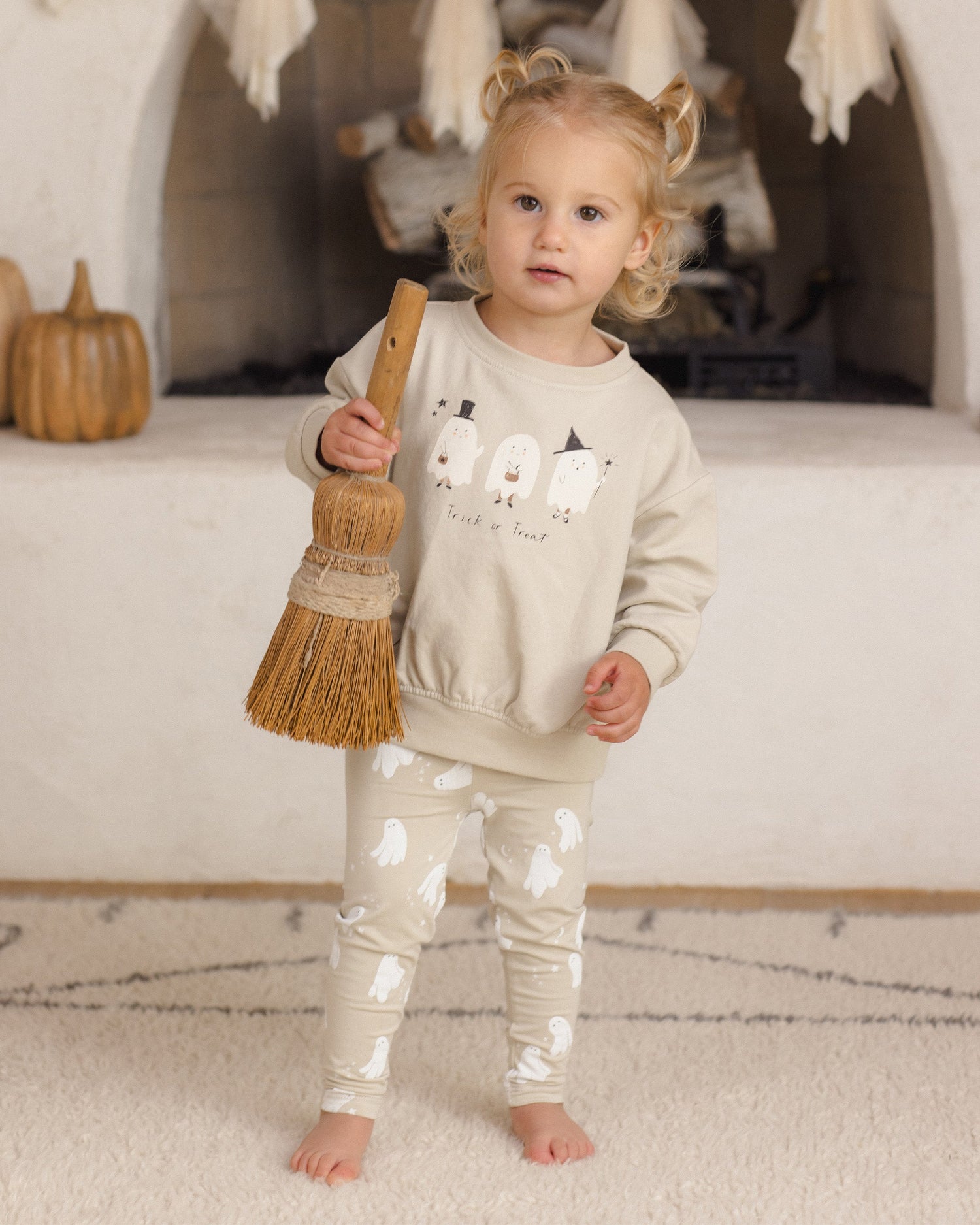 Quincy Mae Relaxed Fleece Sweatshirt - Trick Or Treat - official product image 4