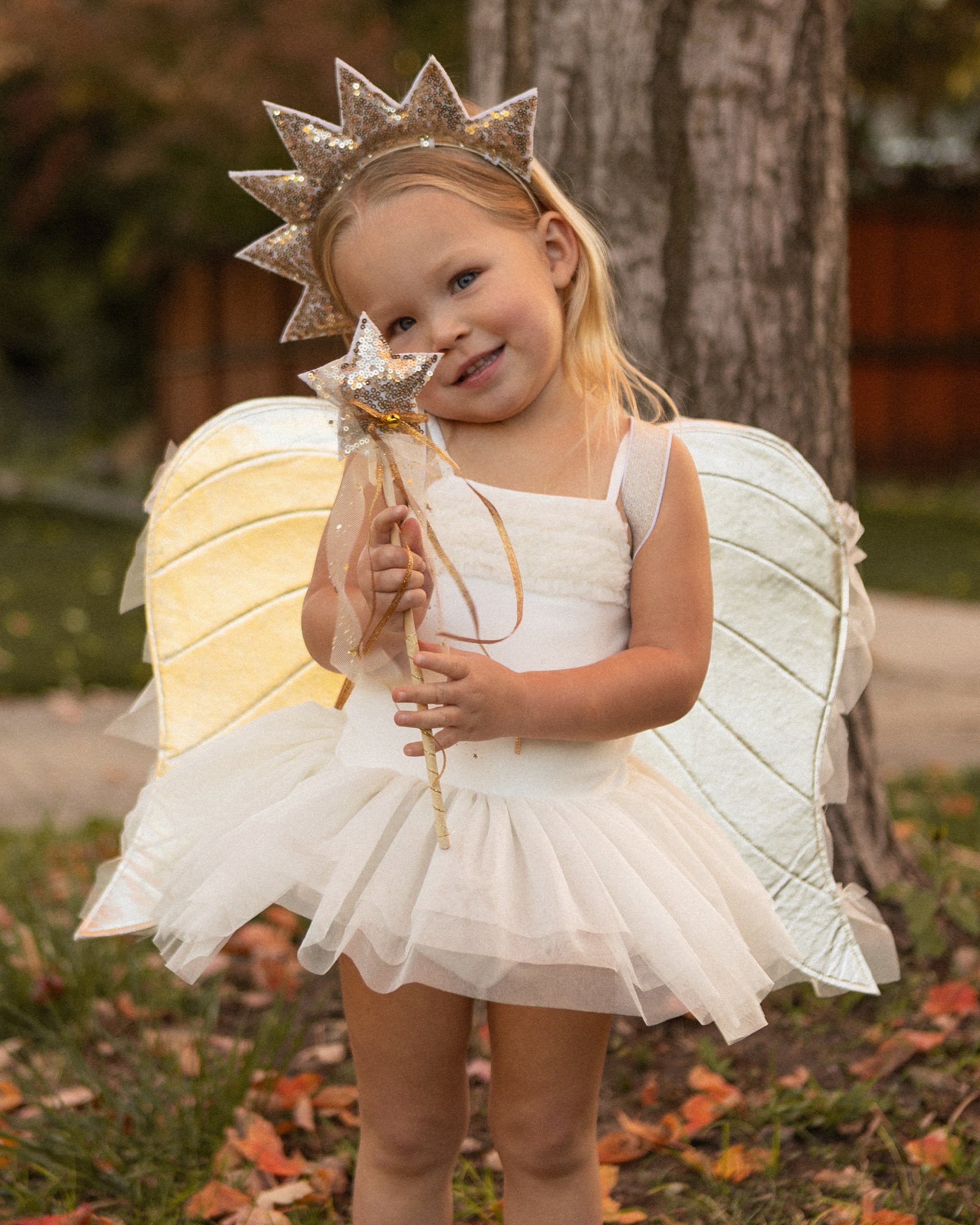 Noralee Angel Wings - Ivory Shimmer - official product image 4