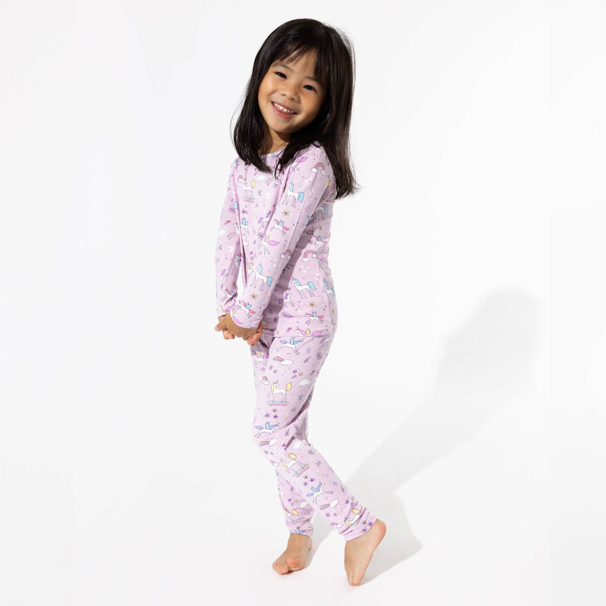Bellabu Bear - Enchanted Unicorn Bamboo Kids Pajamas Bellabu Bear