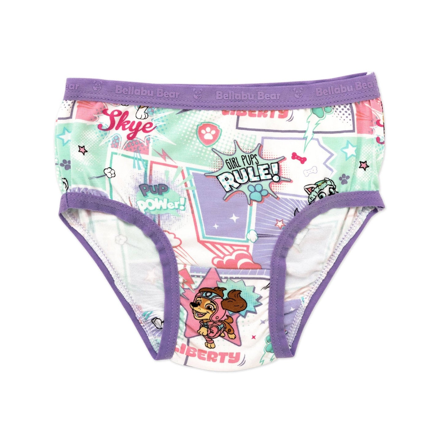 Bellabu Bear - PAW Patrol Girl's Bamboo Underwear 7 - Pack Bellabu Bear - enjoykidsus