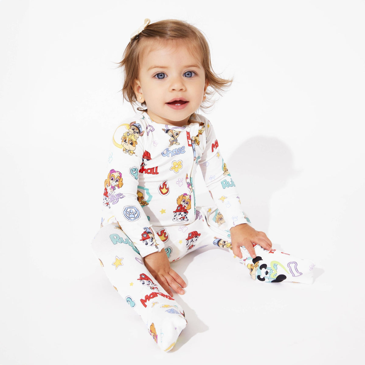 Bellabu Bear - PAW Patrol: Playful Pups Bamboo Convertible Footie Bellabu Bear