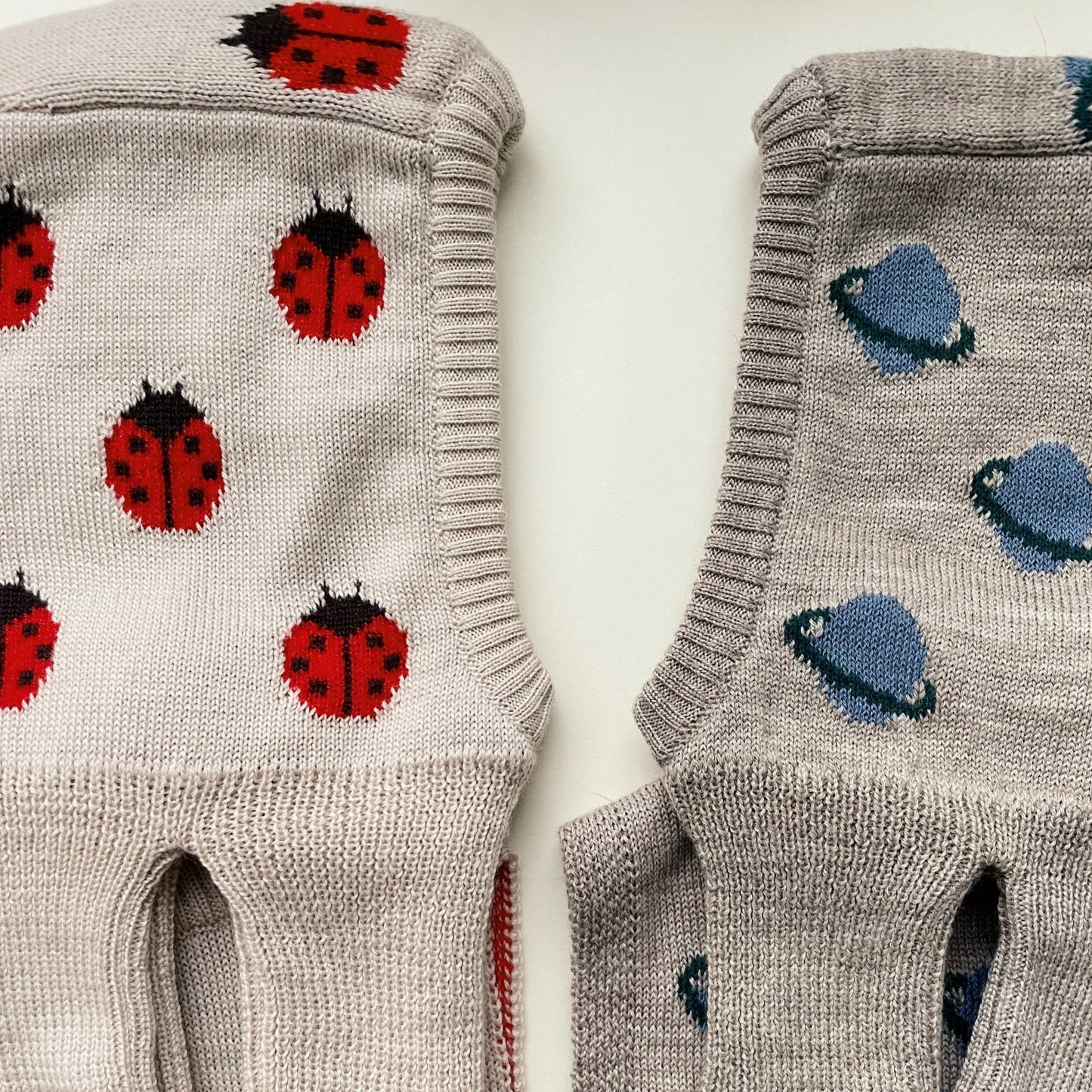 Belou Ladybird Knit Balaclava Konges Sløjd - enjoykidsus