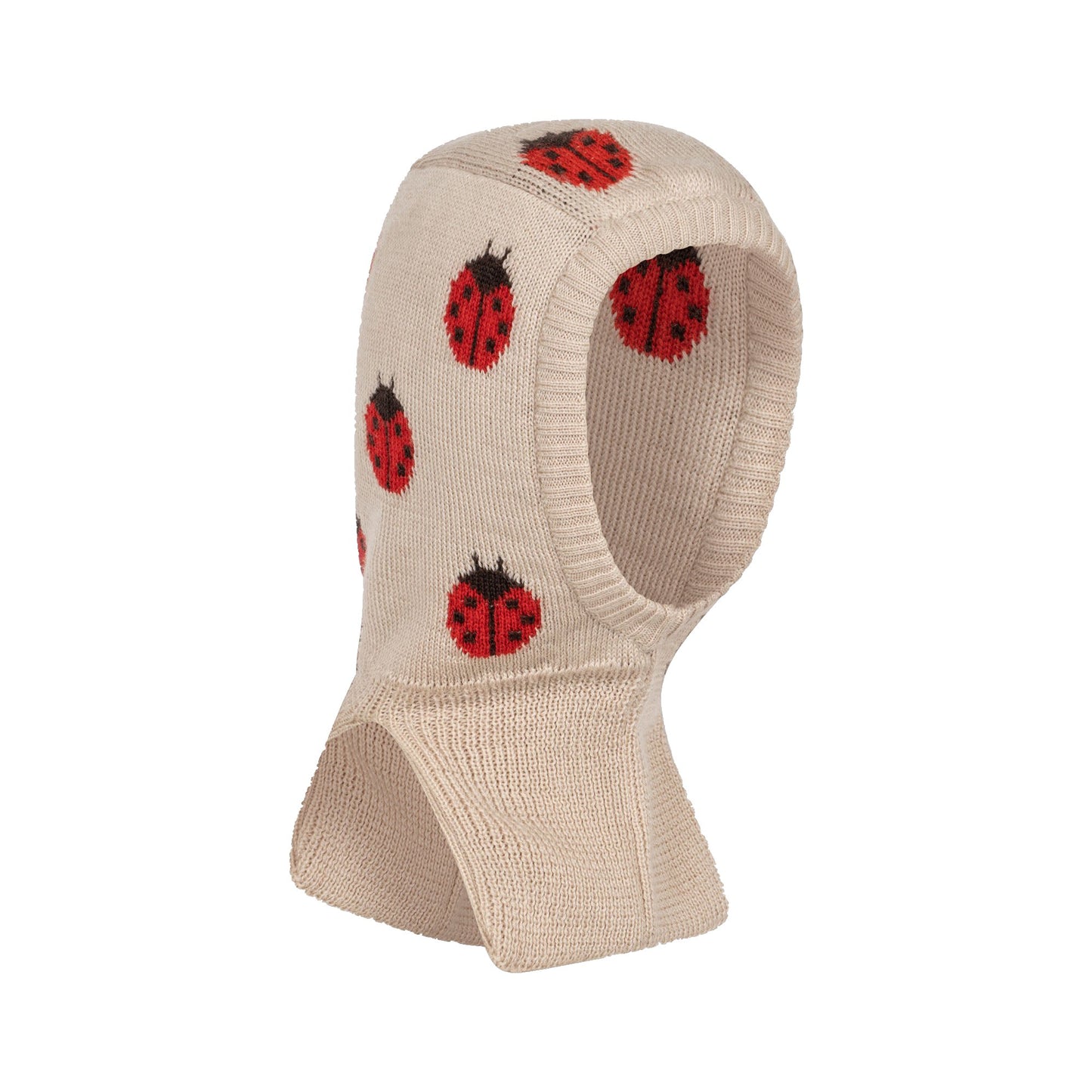 Belou Ladybird Knit Balaclava Konges Sløjd - enjoykidsus