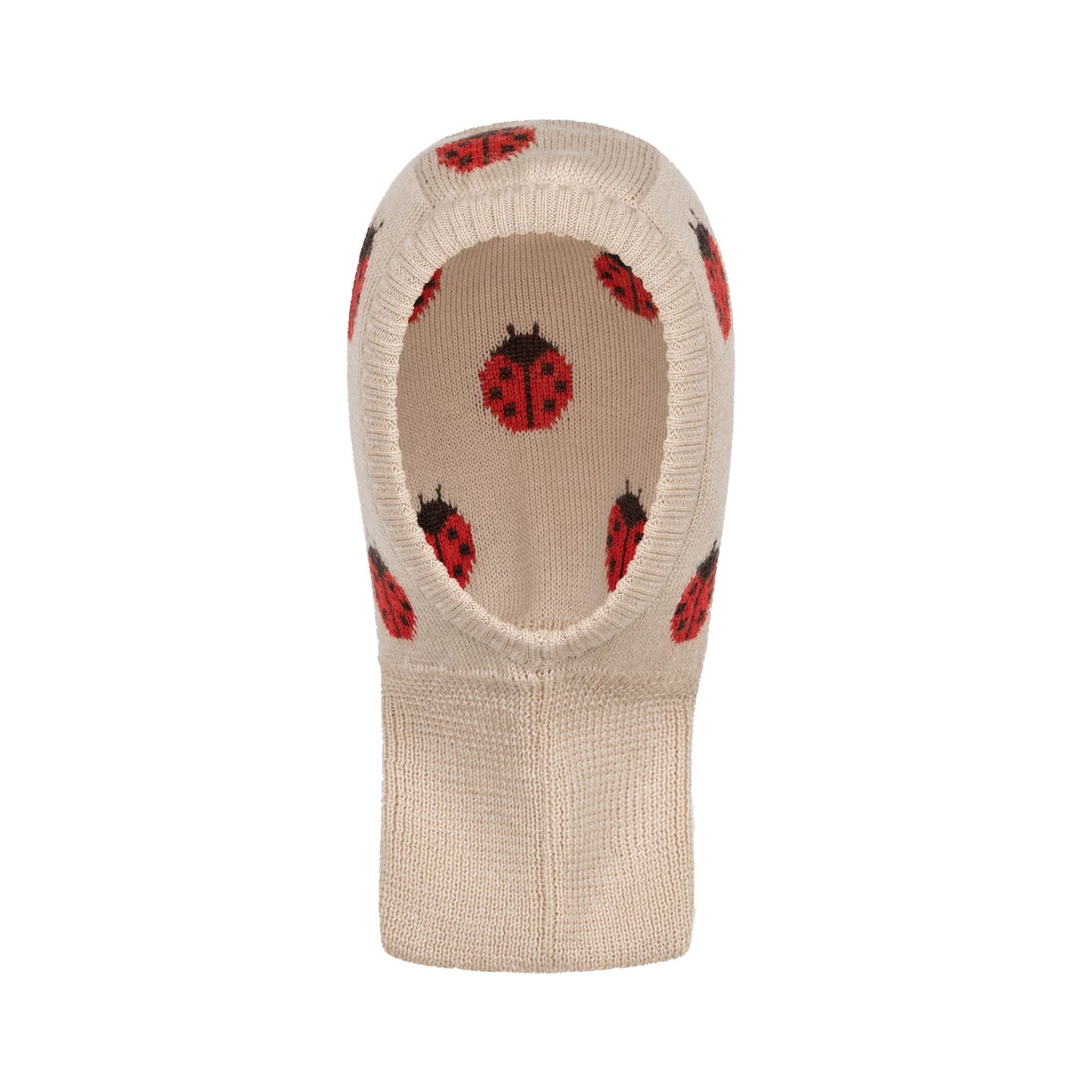 Belou Ladybird Knit Balaclava Konges Sløjd - enjoykidsus