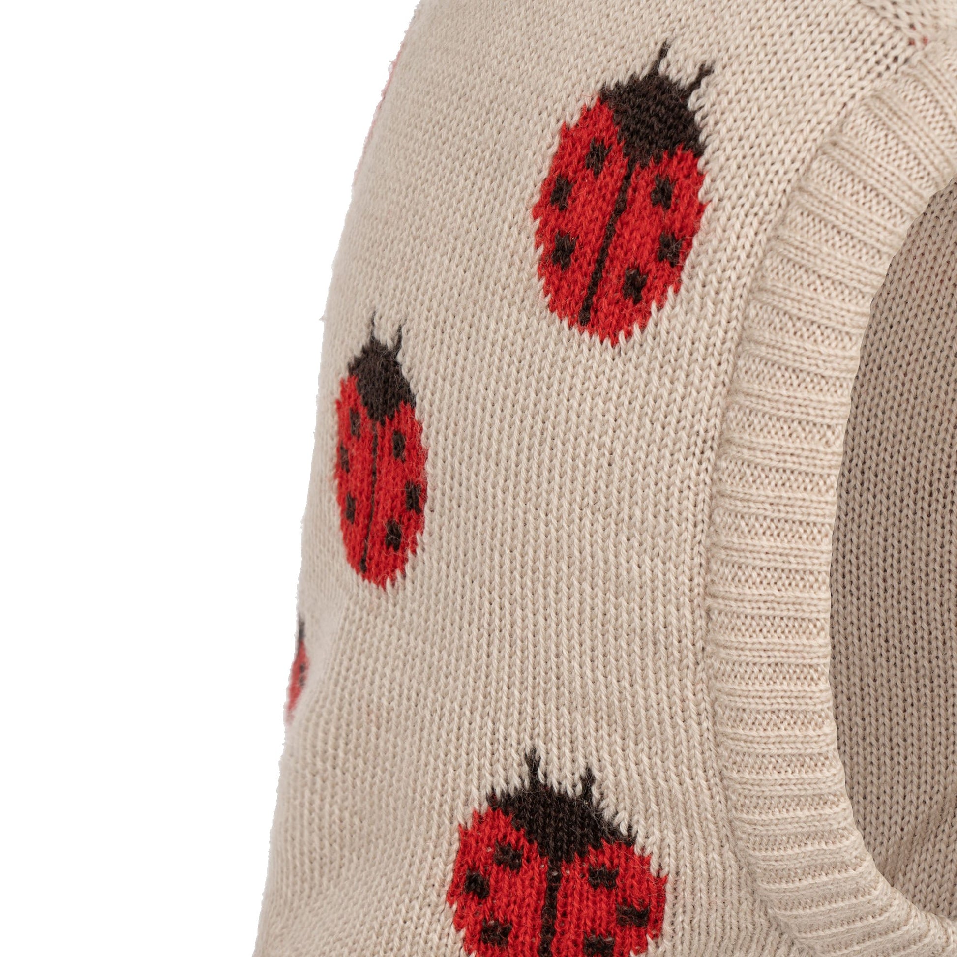 Belou Ladybird Knit Balaclava Konges Sløjd - enjoykidsus