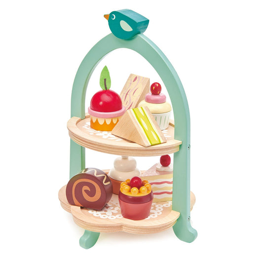 Birdie Afternoon Tea Stand Tender Leaf Toys - enjoykidsus