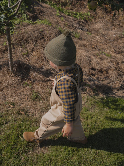 Blueberry Gingham Shirt Organic Zoo - enjoykidsus