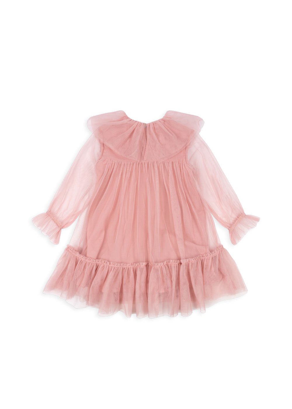 BOW DRESS - mellow rose Konges Sløjd - enjoykidsus