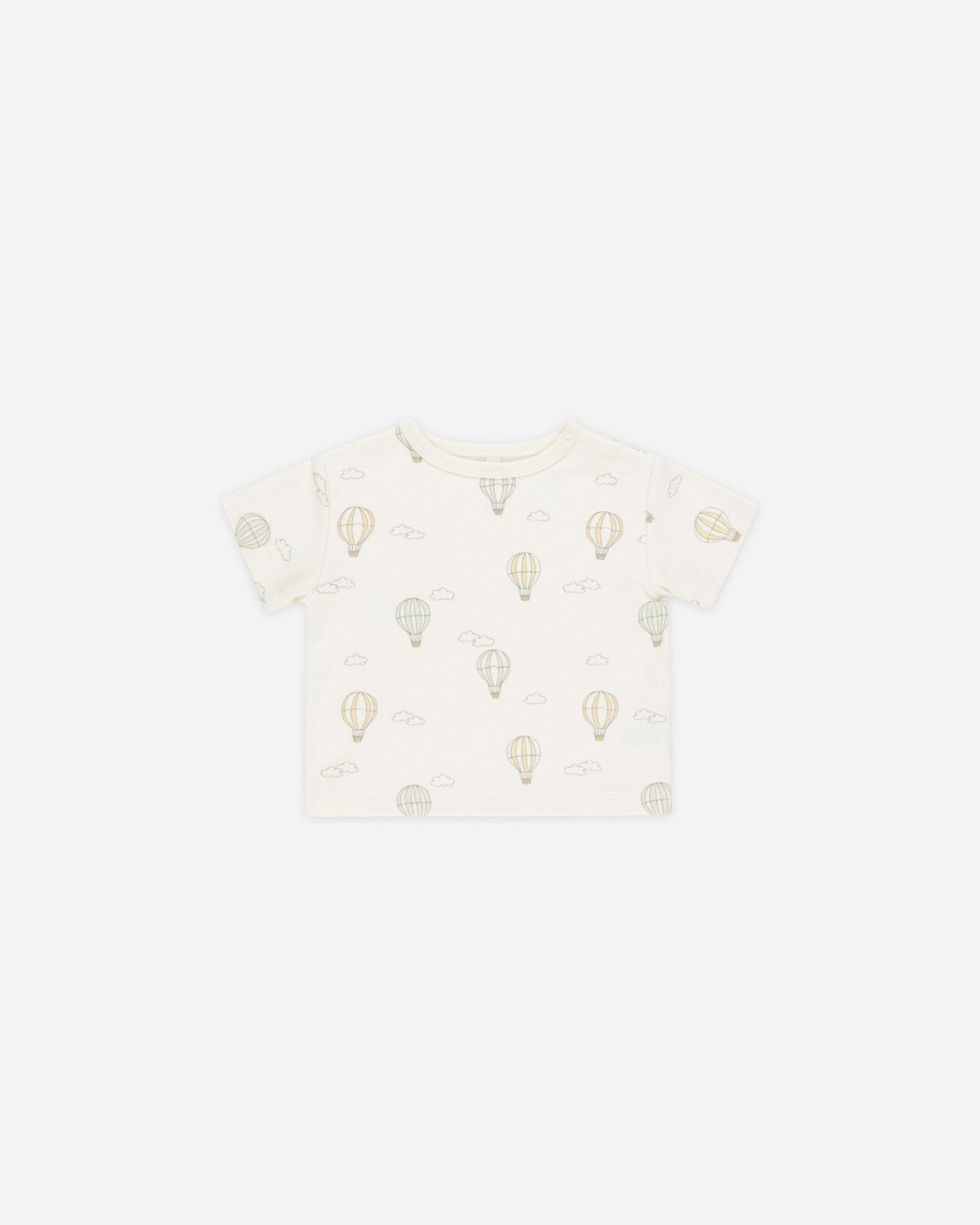 Quincy Mae Boxy Tee || Hot Air Balloons Quincy Mae