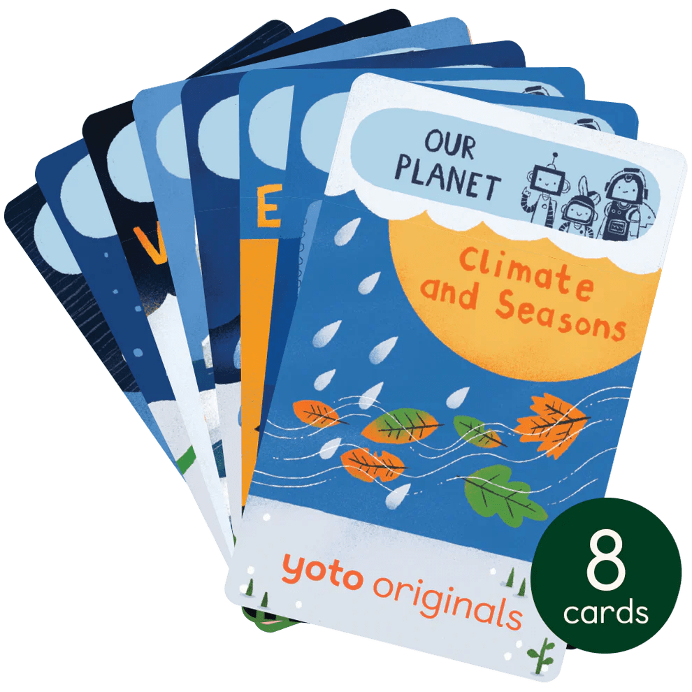 BrainBots: Our Planet - 8 Audiobook Cards Yoto - enjoykidsus