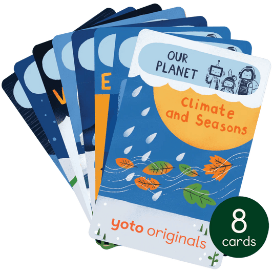 BrainBots: Our Planet - 8 Audiobook Cards Yoto - enjoykidsus