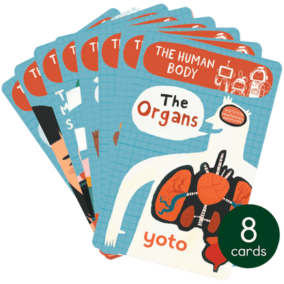 BrainBots: The Human Body - 8 Audiobook Cards Yoto - enjoykidsus