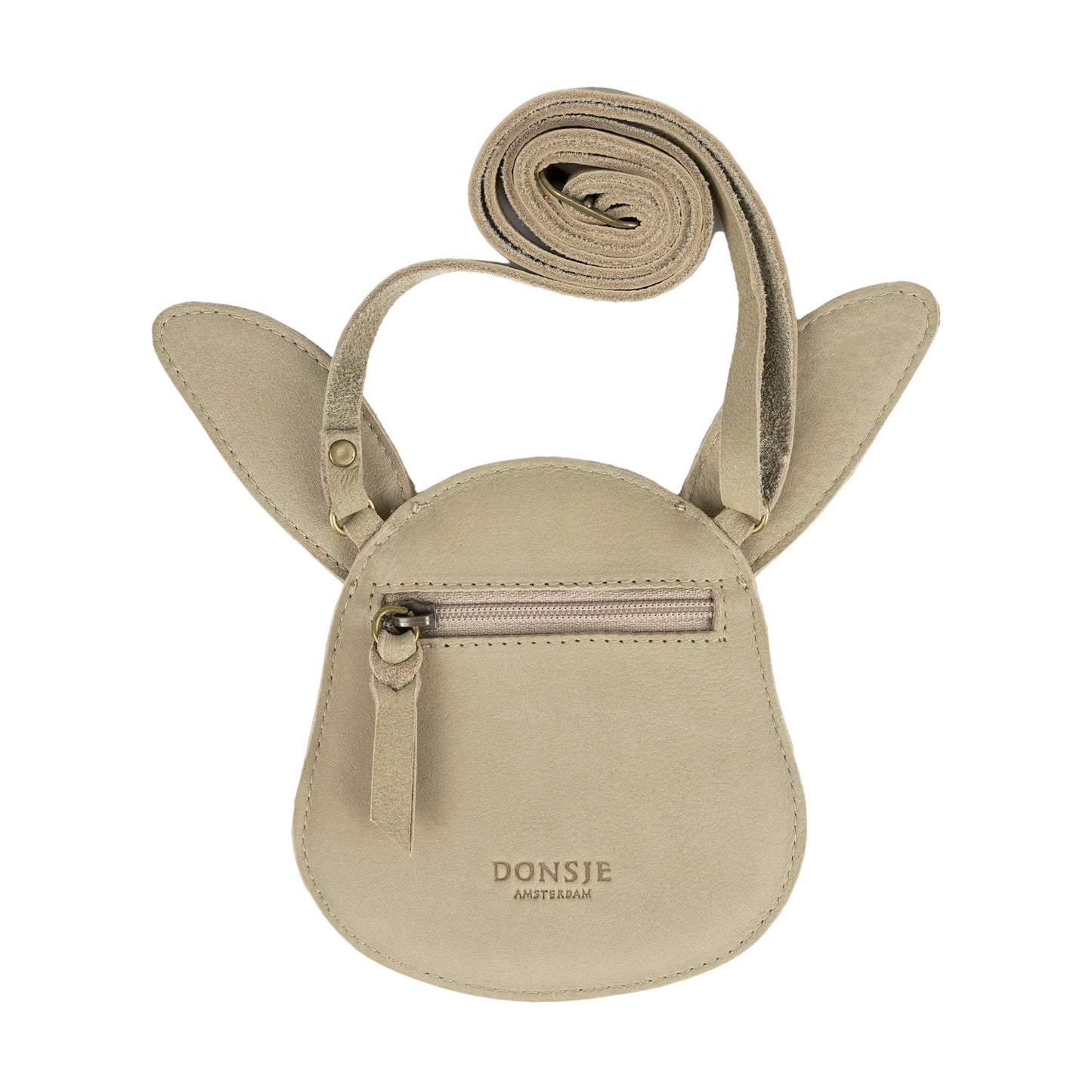 Britta Classic Purse | Bunny | Taupe Nubuck donsje - enjoykidsus