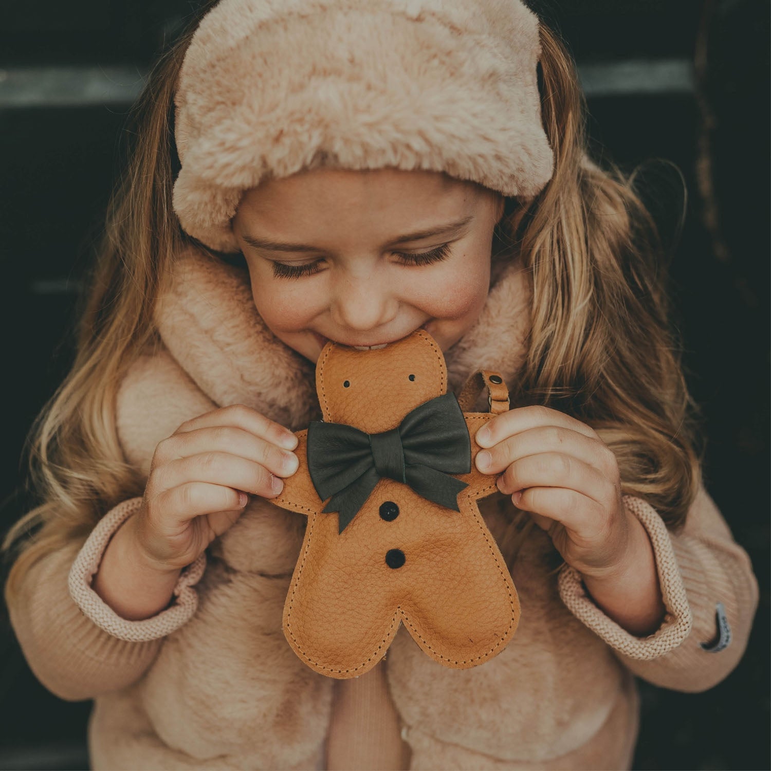 Britta Exclusive Purse | Gingerbread | Toast Grain Leather Donsje